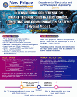 International Conference on Smart Technologies in Electronics, Computing and Communication Systems (ICSTECCS’26) International Conference Poster